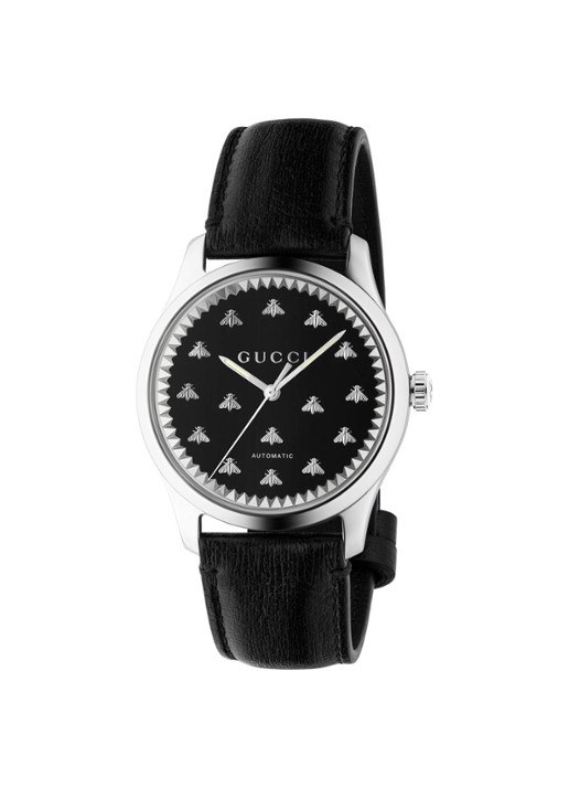 Gucci G-Timeless Automatic horloge YA126286 - voorkant zilver