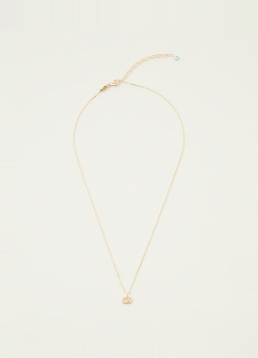 Gucci GG Running ketting van 18k geelgoud met topaas  - detail goud