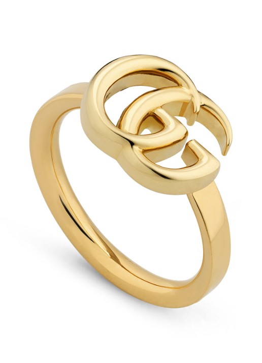Gucci GG Running ring van 18 karaat geelgoud  - voorkant goud