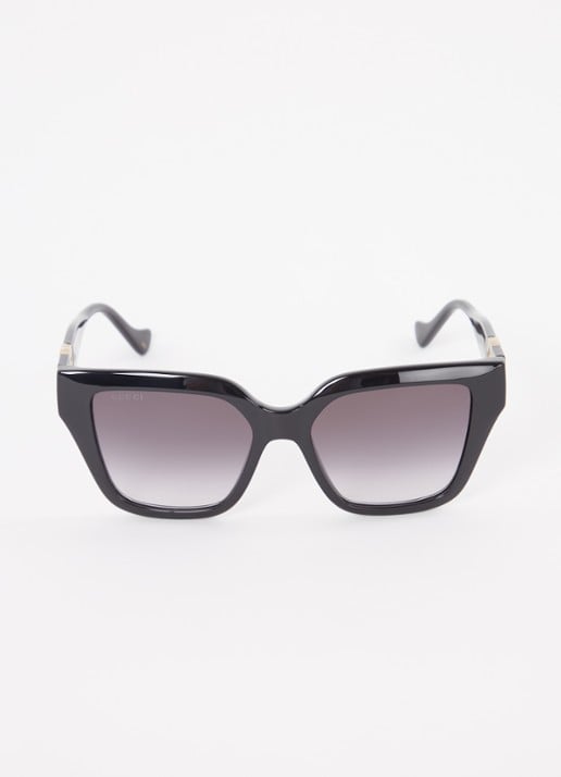 Gucci GUCCI *GC001630 GG1023S BLK SH - voorkant 2 zwart