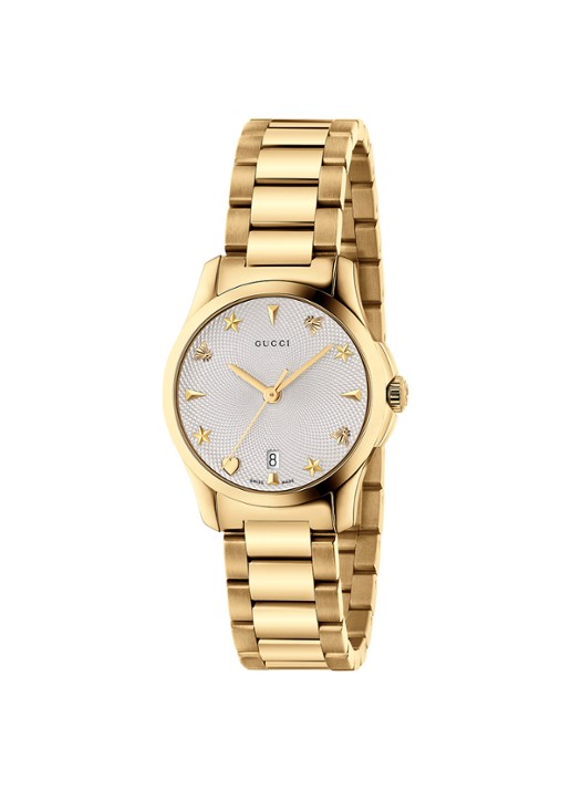 Gucci Horloge G-TIMELESS YA126576 - voorkant goud