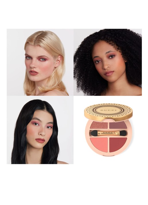 Gucci Palette de Beauté Quatuor - oogschaduw palette - detail 4 02 - rosa nitida