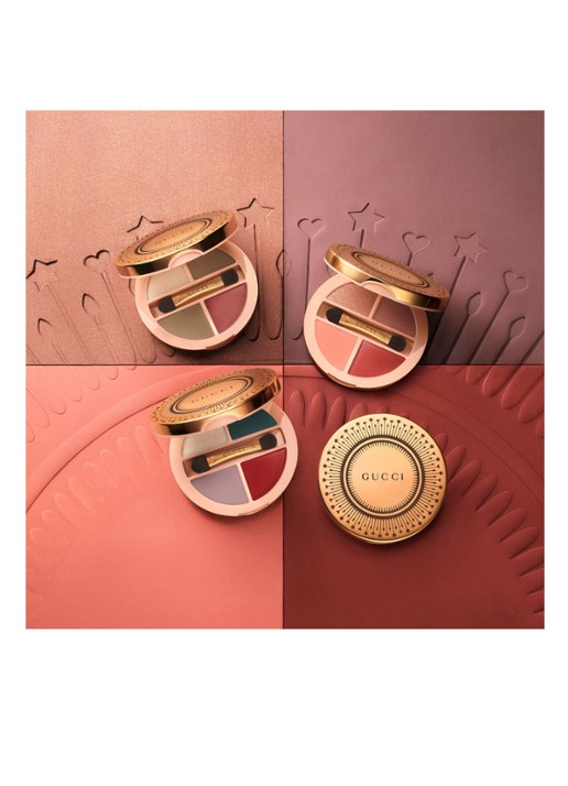 Gucci Palette de Beauté Quatuor - oogschaduw palette - voorkant 7 01 - summerina brown