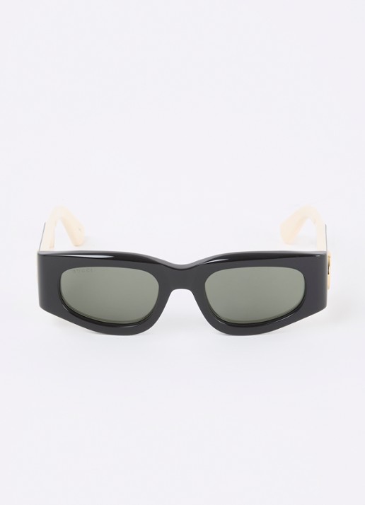 Gucci Retro zonnebril GC002288 - detail zwart