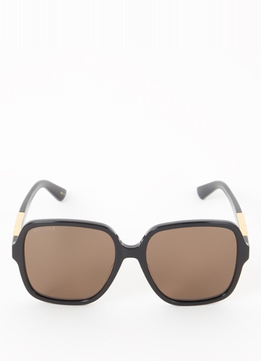 Gucci Retro zonnebril GG1189S - detail 2 zwart