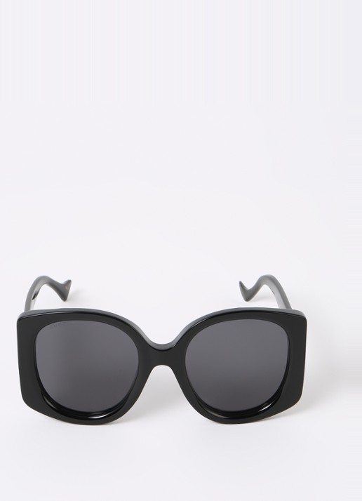 Gucci Retro zonnebril GG1257S - detail 3 zwart