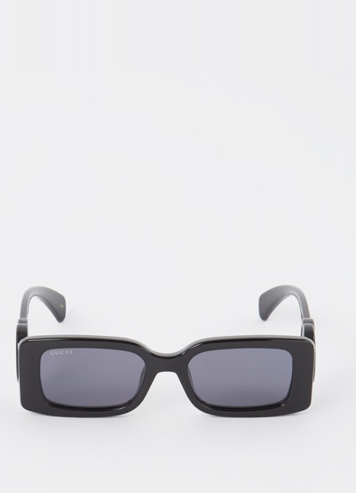 Gucci Retro zonnebril GG1325S - detail 3 zwart