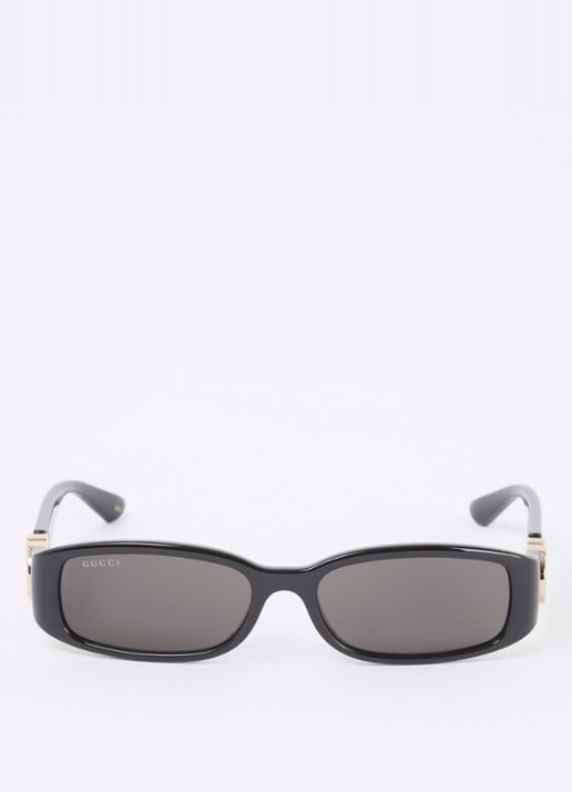 Gucci Retro zonnebril GG1661S - detail 2 zwart