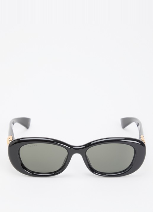 Gucci Retro zonnebril GG1829SK - detail zwart