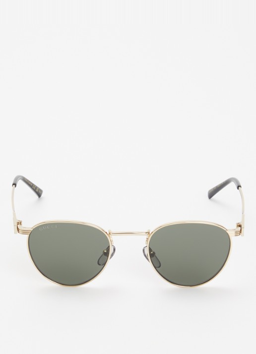 Gucci Retro zonnebril GG1875S - detail 2 goud