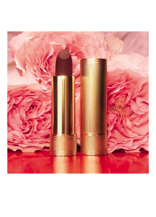 Gucci Rouge à Lèvres Matte Finish - matte Lipstick - detail 5 lucy dark orange