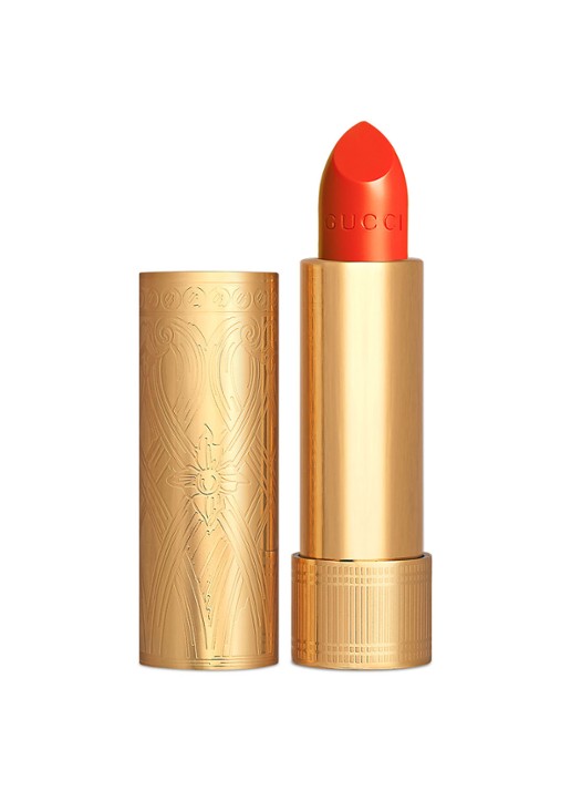 Gucci Rouge à Lèvres Satin - lipstick - voorkant 302 agatha orange