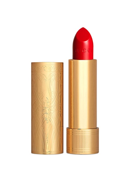 Gucci Rouge à Lèvres Satin - lipstick - voorkant 500 odalie red