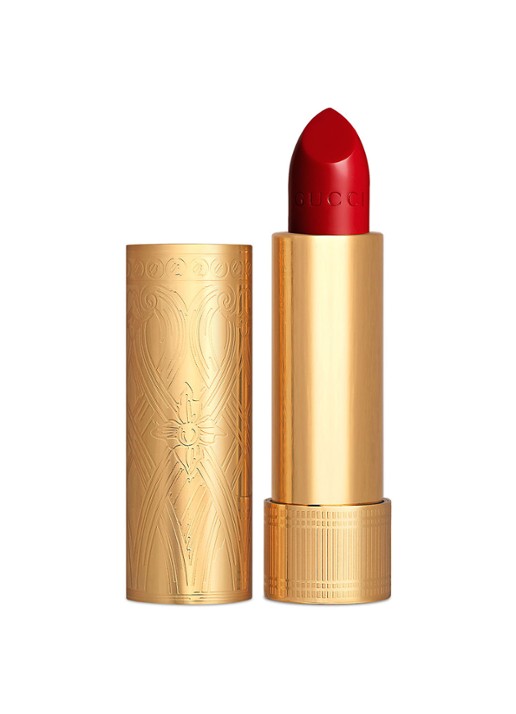 Gucci Rouge à Lèvres Satin - lipstick - voorkant 25* goldie red