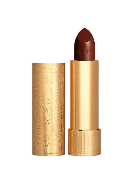 Gucci Rouge à Lèvres Satin - lipstick - voorkant 507 ivy dark red