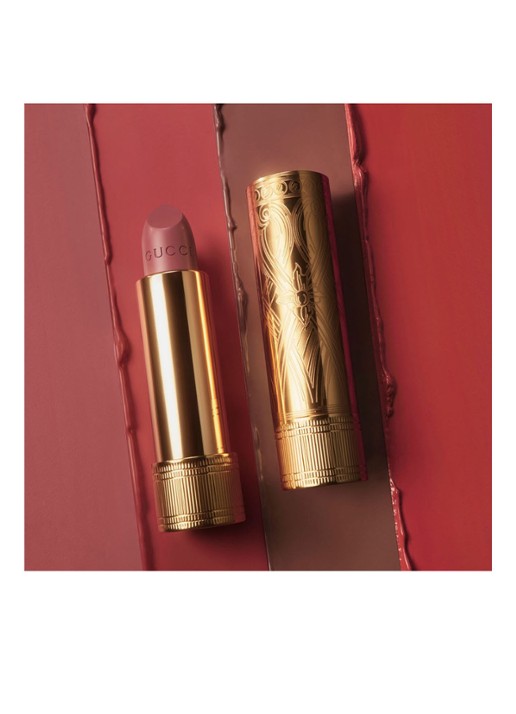 Gucci Rouge à Lèvres Satin Lipstick - detail 3 mary mauve