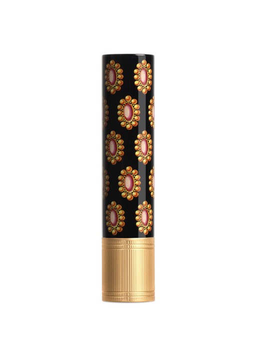 Gucci Rouge de Beauté Brillant Glow en Care - lipstick - voorkant 7 112 sally soft honey