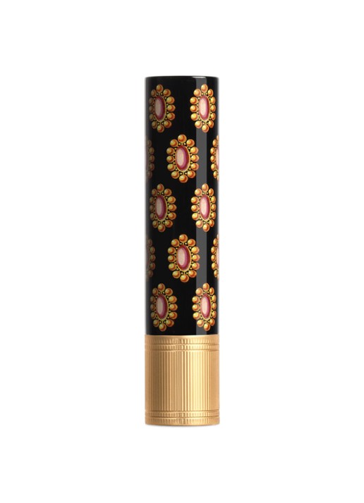 Gucci Rouge de Beauté Brillant Glow en Care - lipstick - voorkant 7 411 emmy petal