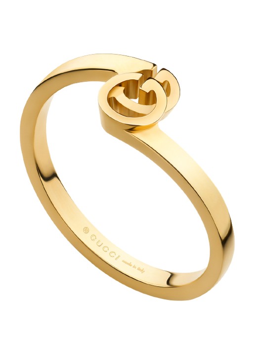 Gucci Running ring van 18 karaat goud - voorkant goud