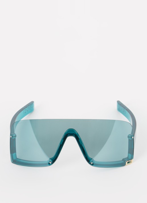 Gucci Shield zonnebril GG1637S - detail turquoise