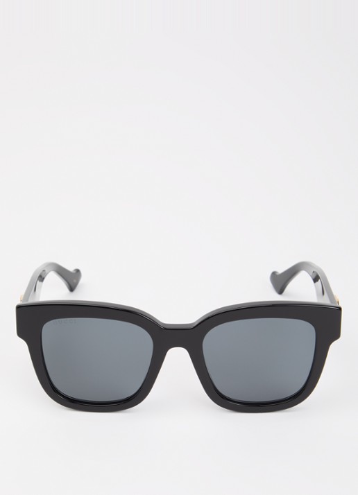 Gucci Wayfarer zonnebril GG0998S - detail 2 zwart