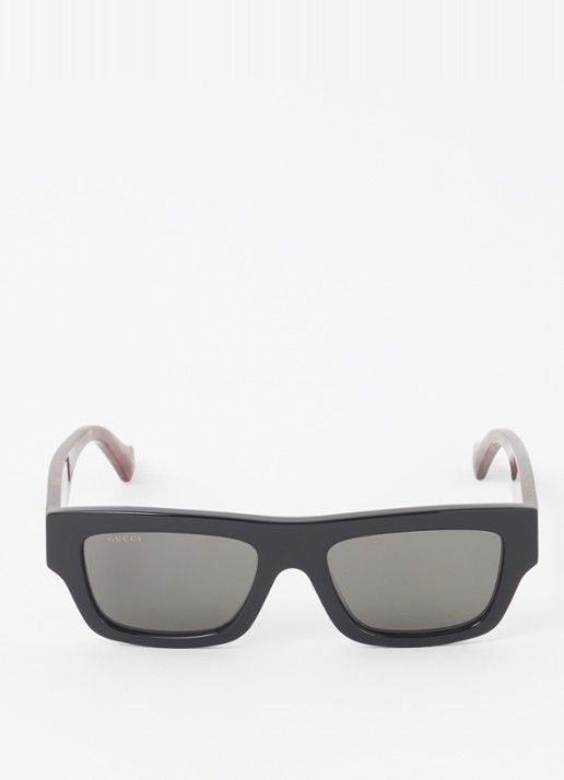 Gucci Wayfarer zonnebril GG1301S - detail zwart