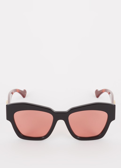 Gucci Wayfarer zonnebril GG1422S - detail 3 zwart