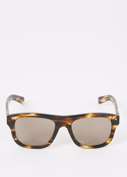Gucci Wayfarer zonnebril GG1509S - detail 2 bruin