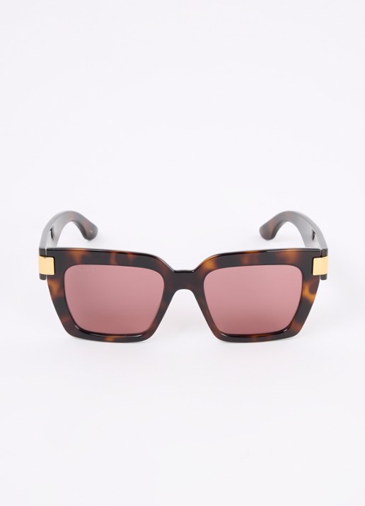 Gucci Wayfarer zonnebril GG1689S - detail 2 bruin