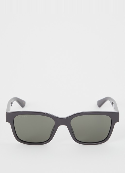 Gucci Wayfarer zonnebril GG1716S - detail 2 grijs