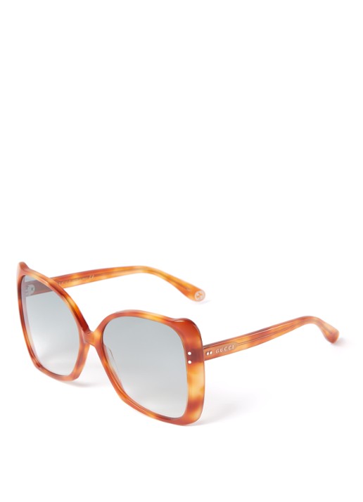 Gucci Zonnebril GG0471S - voorkant bruin