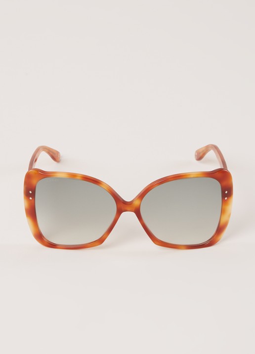 Gucci Zonnebril GG0471S - voorkant 2 bruin