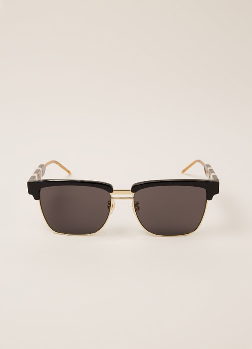 Gucci Zonnebril GG0603S - voorkant 2 zwart