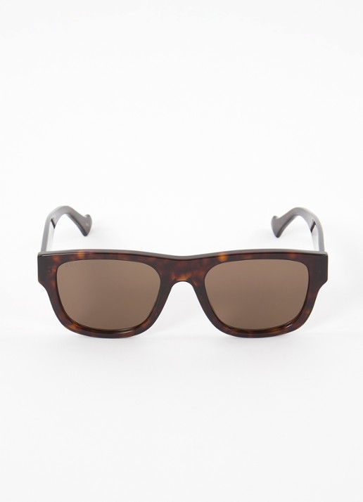 Gucci Zonnebril GG1427S - detail 3 donkerbruin
