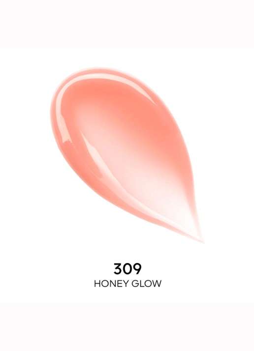 Guerlain Kiss Kiss Bee Glow - getinte lippenbalsem - voorkant 2 309 honey glow