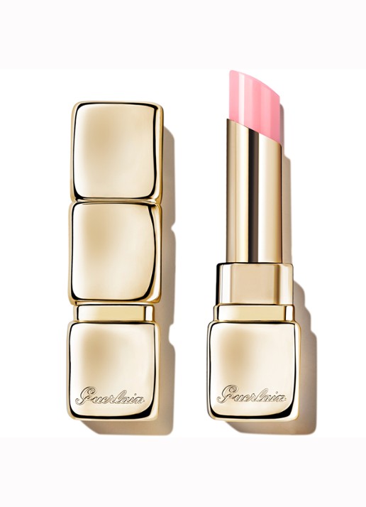 Guerlain Kiss Kiss Bee Glow - getinte lippenbalsem - voorkant 258 rose glow