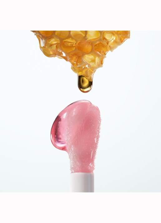 Guerlain Kisskiss Bee Glow Oil - lipolie - detail 5 258 rose glow