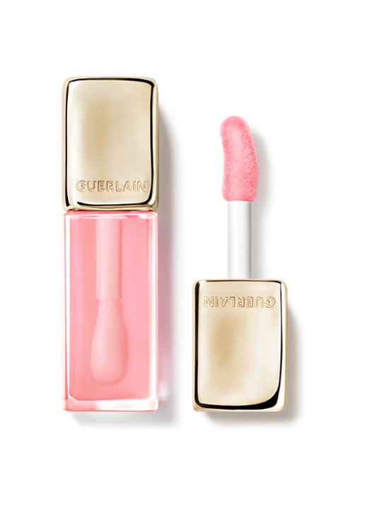 Guerlain Kisskiss Bee Glow Oil - lipolie - voorkant 5 258 rose glow