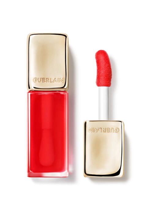 Guerlain Kisskiss Bee Glow Oil - lipolie - voorkant 775 poppy glow