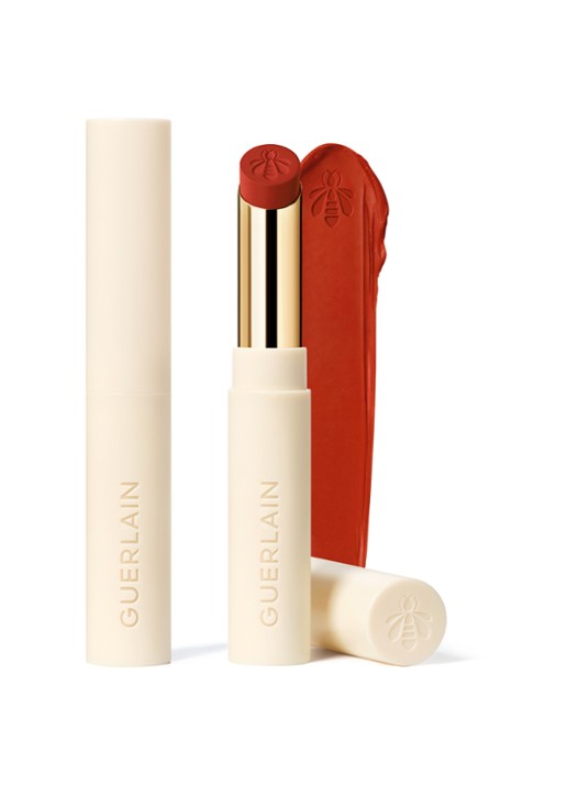 Guerlain KissKiss Honey-Infused Intense Lipstick - Refill - voorkant 6 668 warm marigold