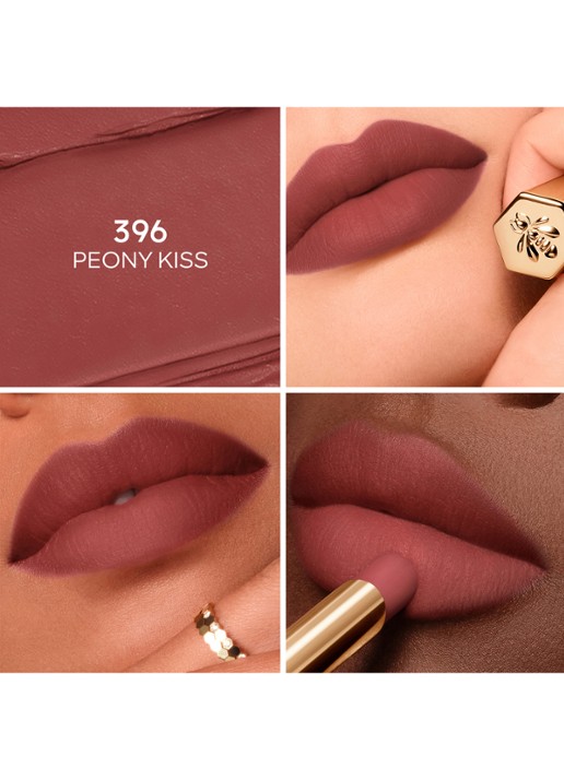 Guerlain KissKiss Honey-Infused Intense Lipstick - detail 2 396 peony kiss