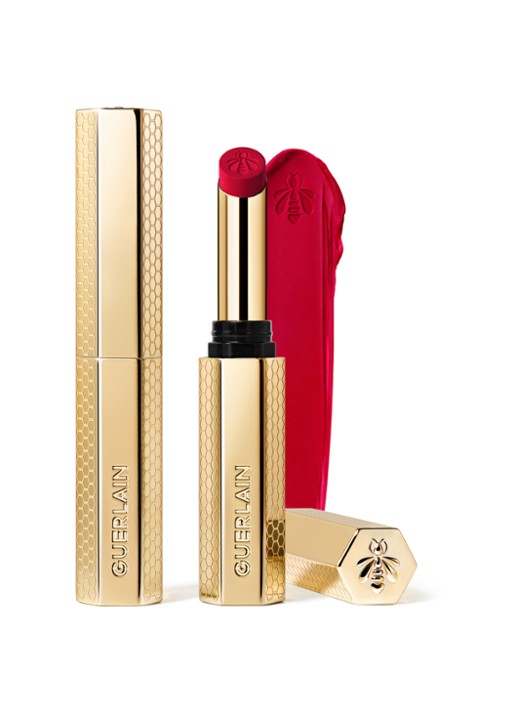 Guerlain KissKiss Honey-Infused Intense Lipstick - voorkant 559 red bouquet