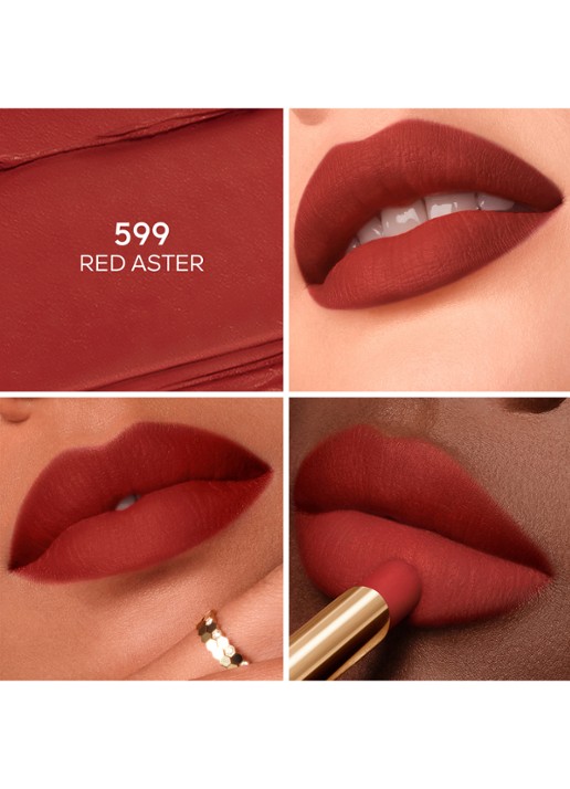 Guerlain KissKiss Honey-Infused Intense Lipstick - detail 2 599 red aster