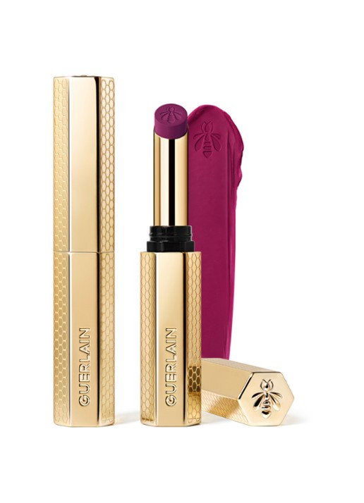 Guerlain KissKiss Honey-Infused Intense Lipstick - voorkant 6 837 deep iris