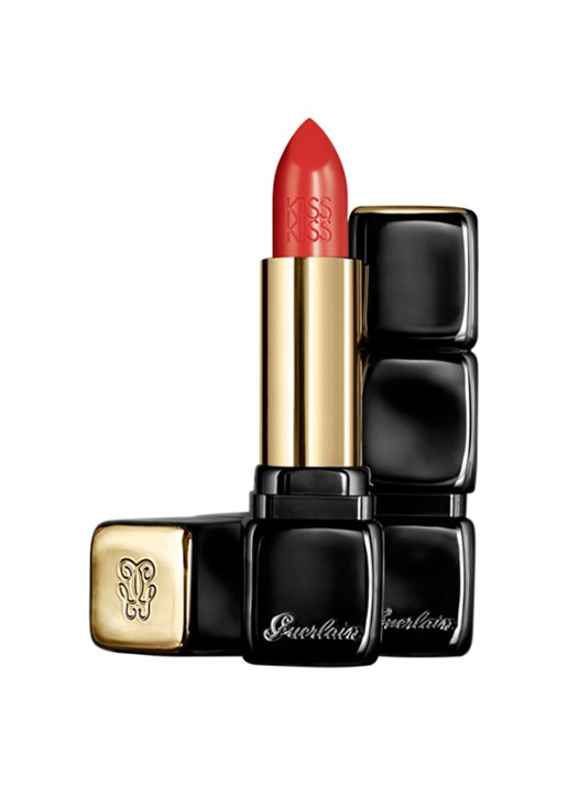 Guerlain KissKiss - lipstick - voorkant 2 345 orange fizz 