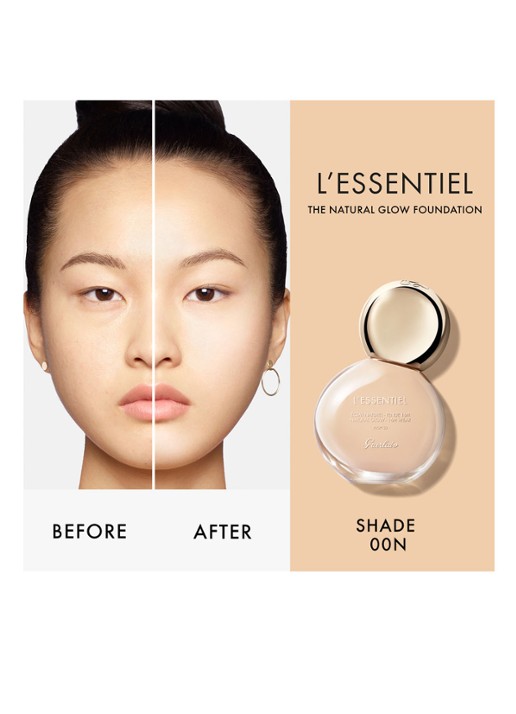 Guerlain L'Essentiel Natural Glow SPF 20 Foundation - detail 5 01w very light warm