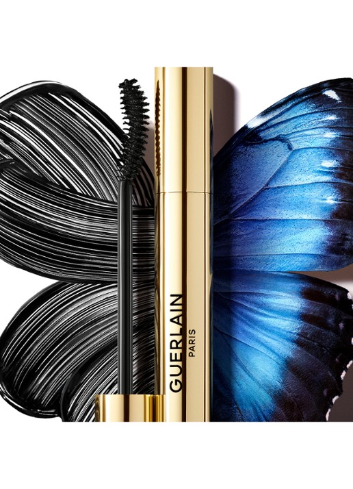 Guerlain Noir G 24H Intense Volume Curl Mascara - detail 4 zwart