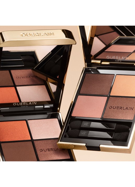 Guerlain Ombres G - oogschaduw palette - detail 5 wild nudes