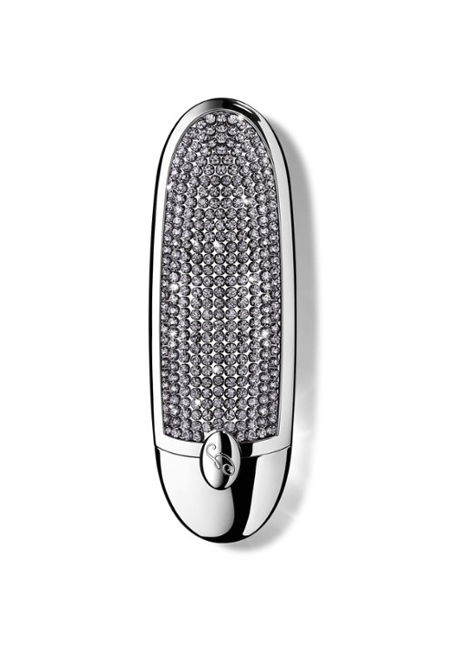 Guerlain Rouge G Double Mirror Case - lipstick case - voorkant diamond appeal