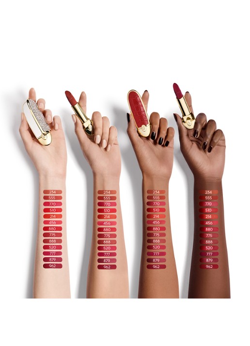 Guerlain Rouge G Satin Lipstick Refill - navulling - detail 4 962 le tulipe noire – velvet